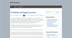 Desktop Screenshot of phpscaling.com