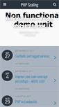 Mobile Screenshot of phpscaling.com