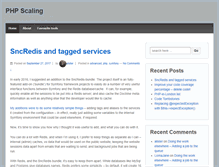 Tablet Screenshot of phpscaling.com